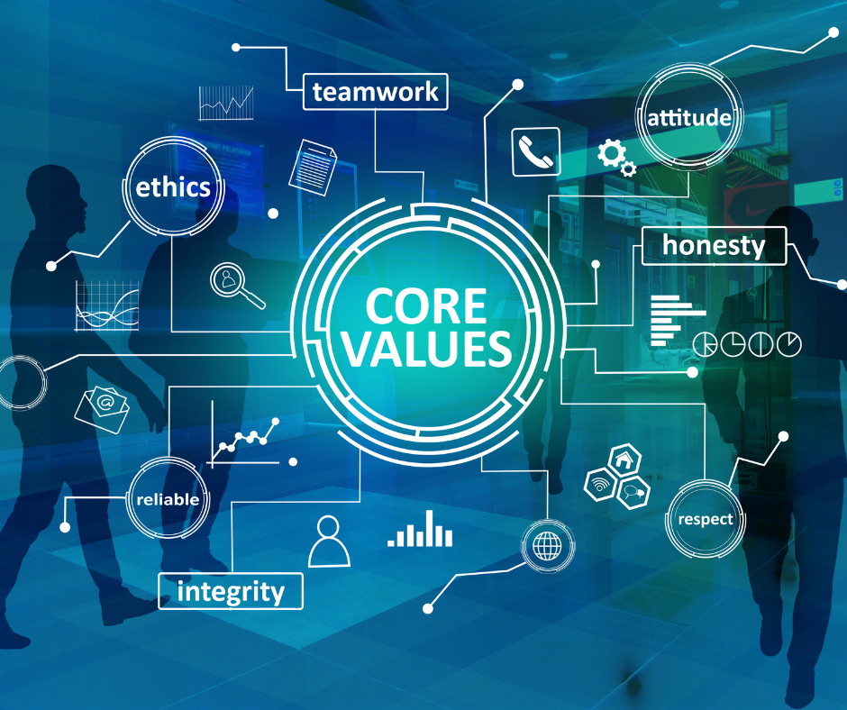 Core values for watersports simple